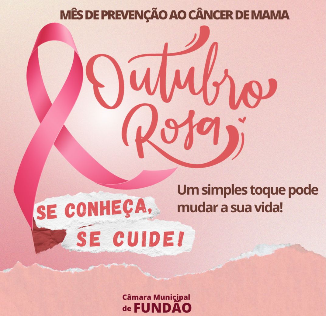 Imagem da notícia: Mês de campanha de prevenção e conscientização ao câncer de mama